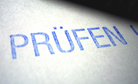 Beispiel: Bewerbungsunterlagen Check