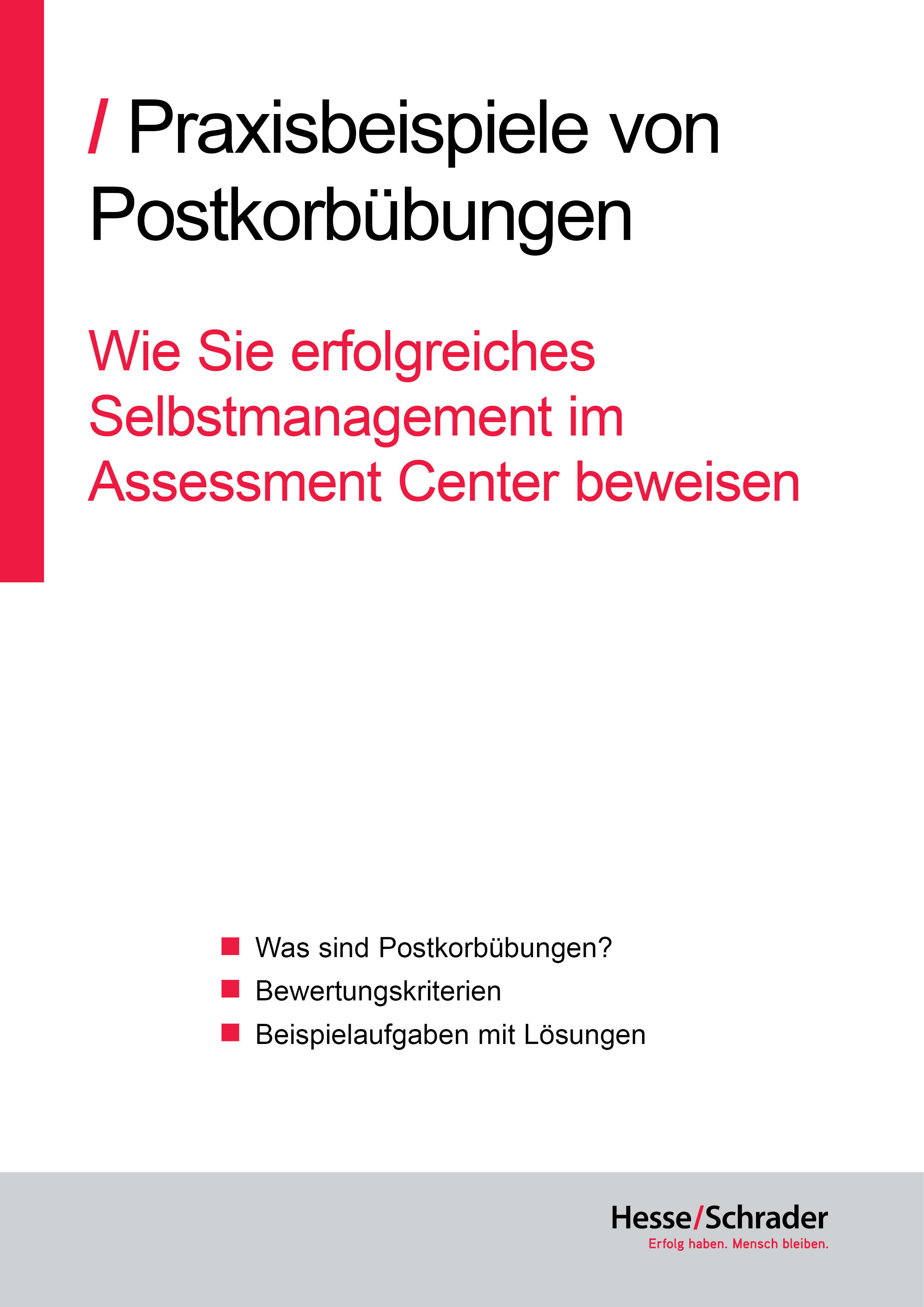 eBook Dowload: Praxisbeispiele von Postkorb�bungen