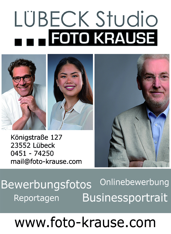 Fotograf für professionelle Bewerbungsfotos in LbeckFoto Krause